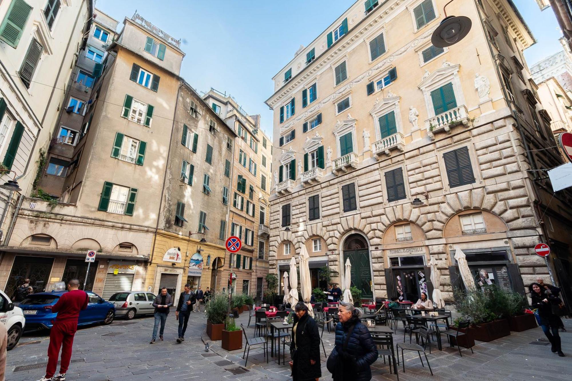 Centre Of Genoa, Near Acquarium Lägenhet Exteriör bild